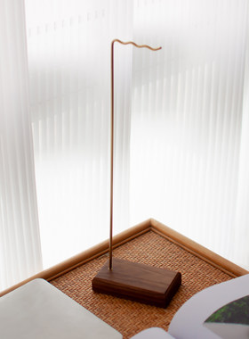 实木桌面风铃挂架家居铃铛摆件