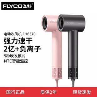 飞科高速吹风机家用负离子护发大风力吹风筒速干便携送女友FH6370