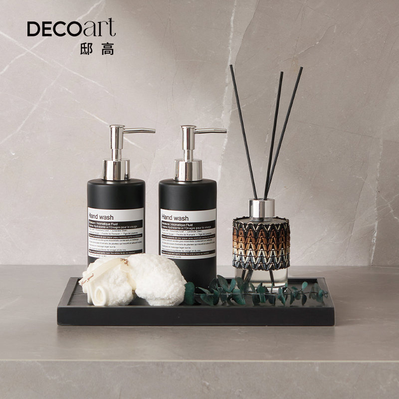 样板间卫浴柜洗漱台托盘套装摆件