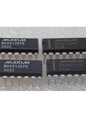 进口正品 MAX912EPE MAX912CPE 芯片 DIP16 现货可直拍