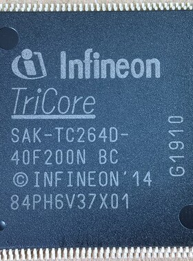 进口 SAK-TC264D-40F200W BB BC 封装 LQFP-144 嵌入式微控制器