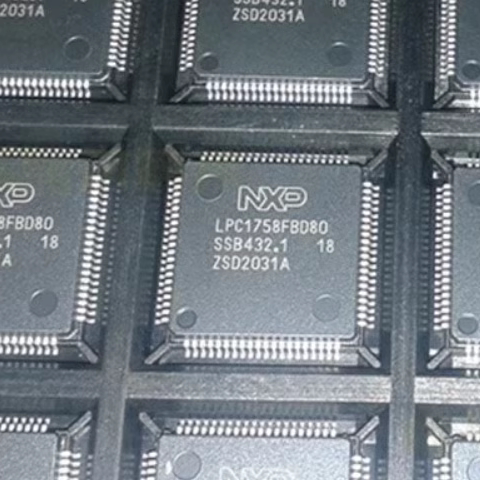 进口正品 LPC1758FBD80 LPC1758 LQFP80贴片 微控制器芯片 可直拍
