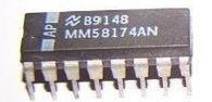 MM58174AN MM58174BN 直插DIP16脚封装 微控制器芯片进口正品