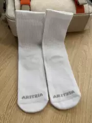 Aritzia Wilfred Tna Cotton Sweat-Absorbent and Breathable Mid-Length Sports Socks Five Pairs 