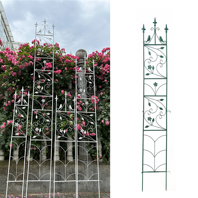 铁艺爬藤架花架花园围栏