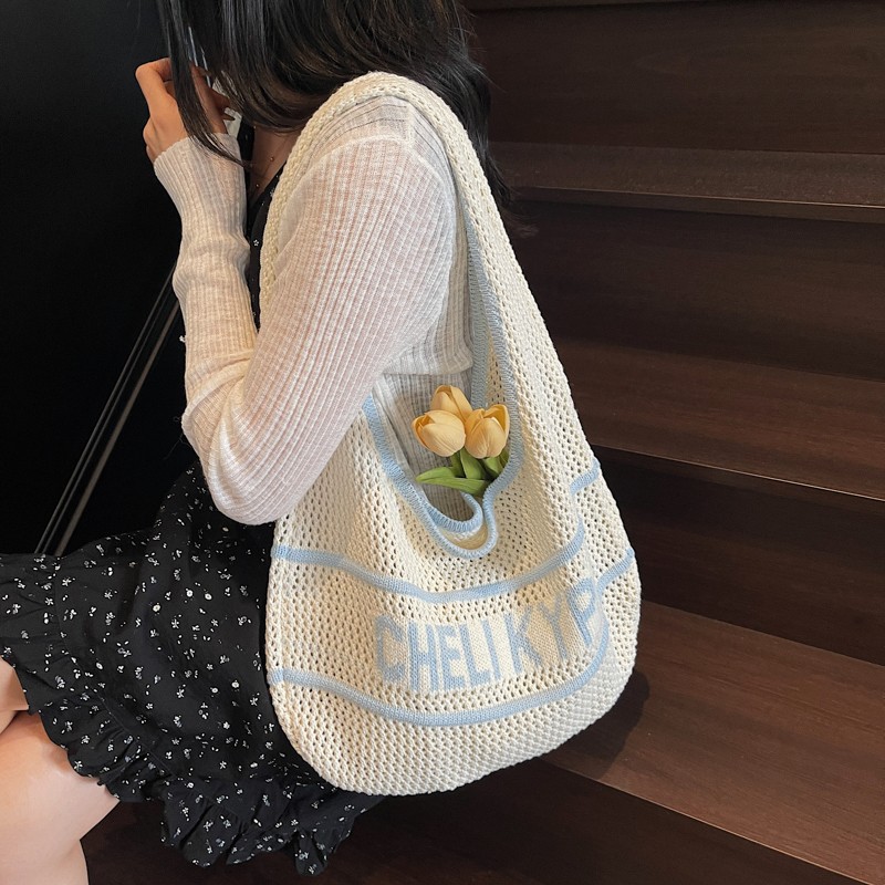 2025新款编织休闲女包