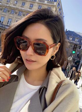 Rare Market/修饰大师高定显瘦偏光Chao显脸小焦糖色墨镜女太阳镜