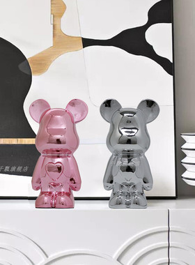 kaws暴力熊艺术风公仔软装饰品