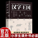 汉字王国 故事 给孩子 正版 三四五六年级课外书必读收录数百个常用汉字详细介绍剖析了解汉字起源演变详细过程社会科学语言文字