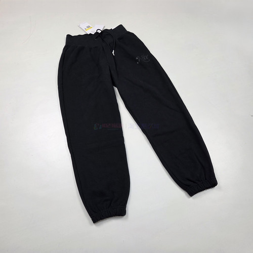 nike女子加绒保暖宽松休闲运动裤