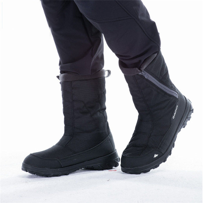 迪卡侬户外冬季男士quechua雪地靴
