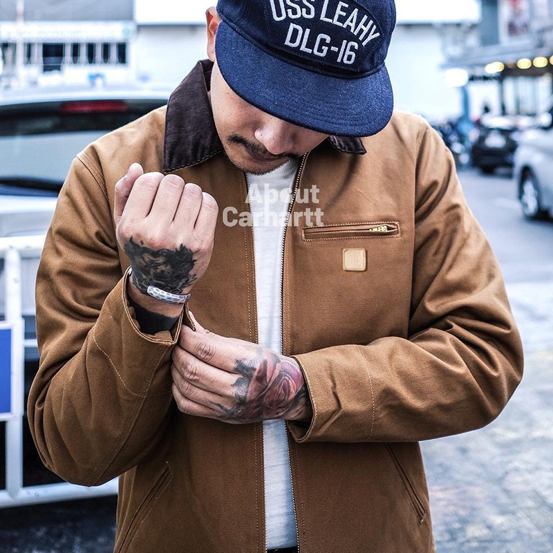 标准版型！美式复古底特律夹克