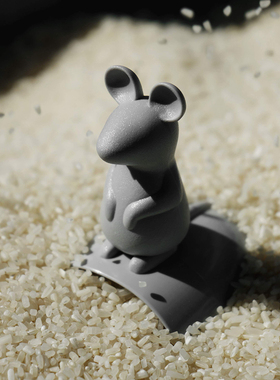 泰国qualy多用途杂粮储物罐塑料透明食品级密封  五谷米勺米箱5斤