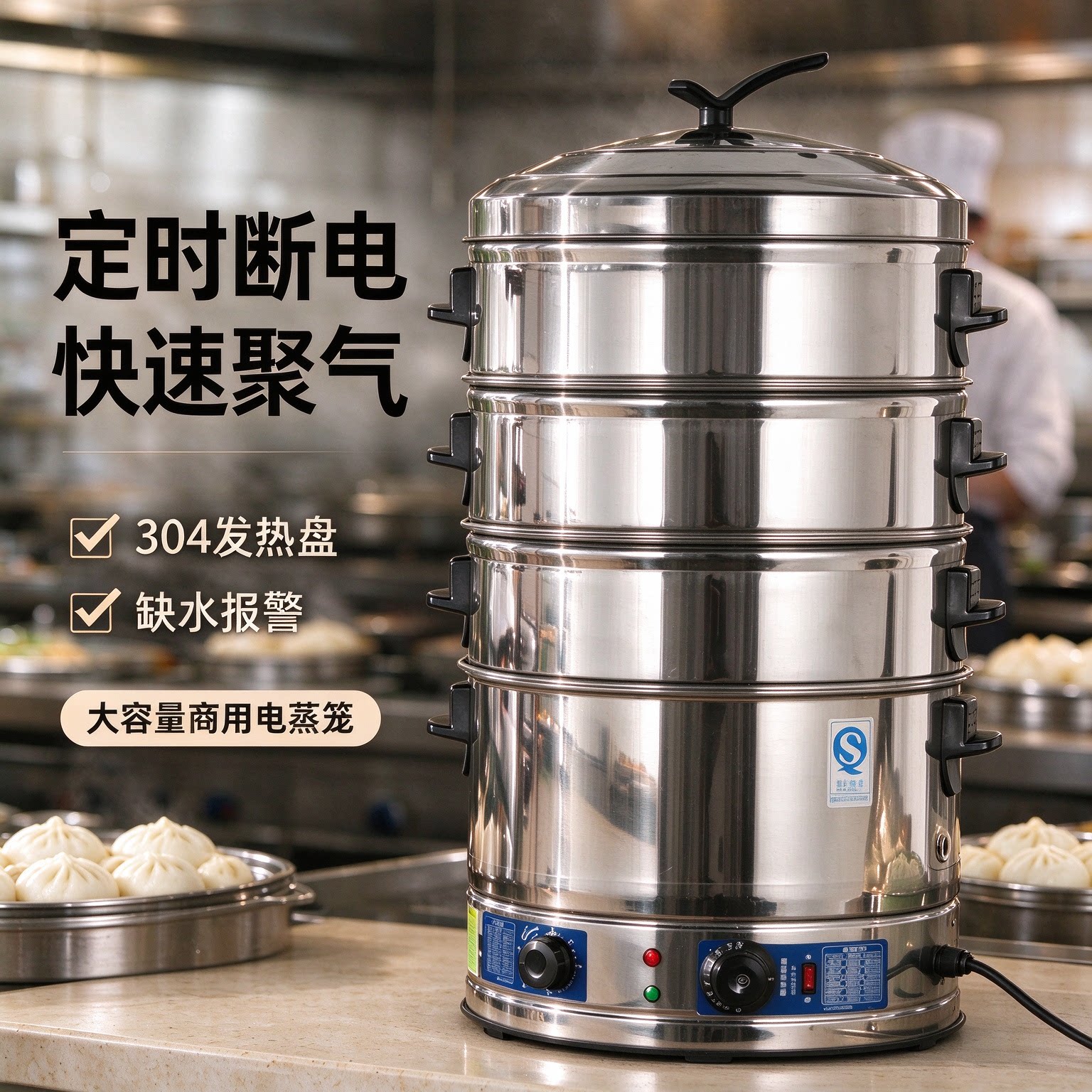 蒸包炉商用蒸包子机蒸汽炉海鲜
