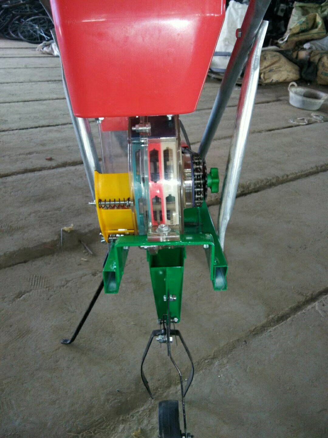 新型花生专用毛刷精播排种器播种机精播器花生播种器点播机排种盒