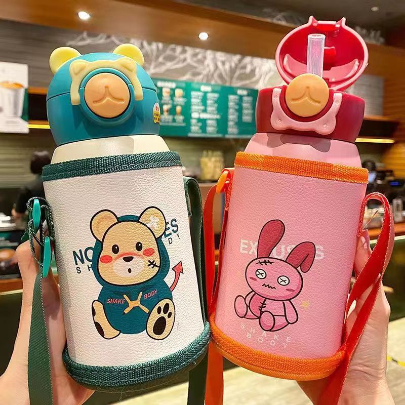卡通可爱316不锈钢儿童保温杯