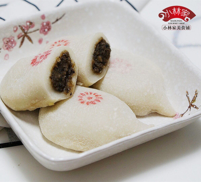 浙江台州特产糯米圆冬至圆软糯香甜新鲜现做传统手工糕点350克4个