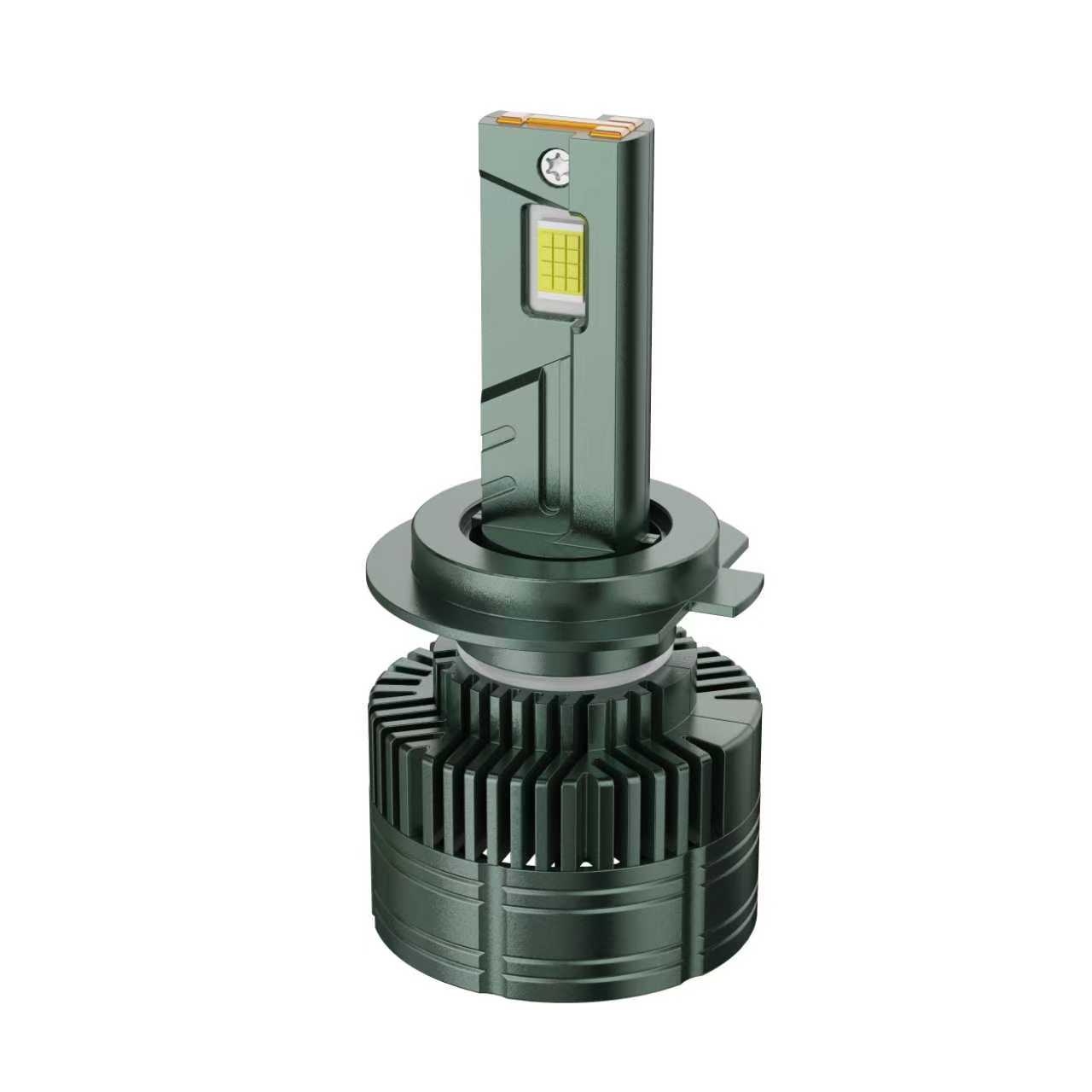 汽车激光LED大灯泡强光车灯9005超亮h4远光近光一体h7透镜改装h11