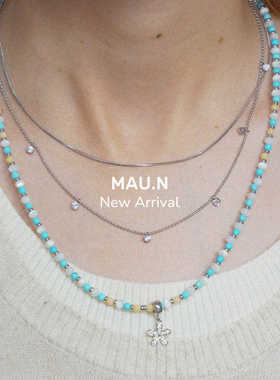 毛衣链松石LV长项链男女秋冬西部