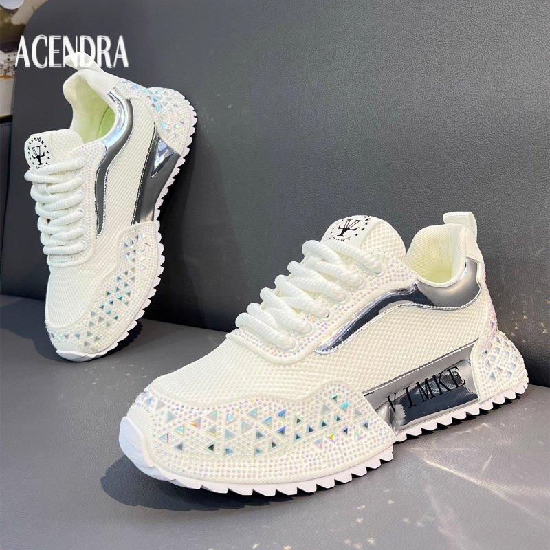 ACENDRA 男士奢品多巴胺配色厚底老爹鞋炫酷潮流闪钻增高休闲潮鞋,流行男鞋,雨鞋,淘宝优惠券,粉丝福利购,淘宝优惠卷