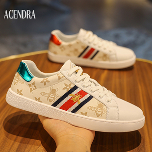 休闲透气轻便运动板鞋 ACENDRA 潮流百搭小白鞋 奢品真皮时尚 男士