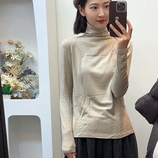 打底衫 高领保暖女士长袖 9900 弹力修身 新款