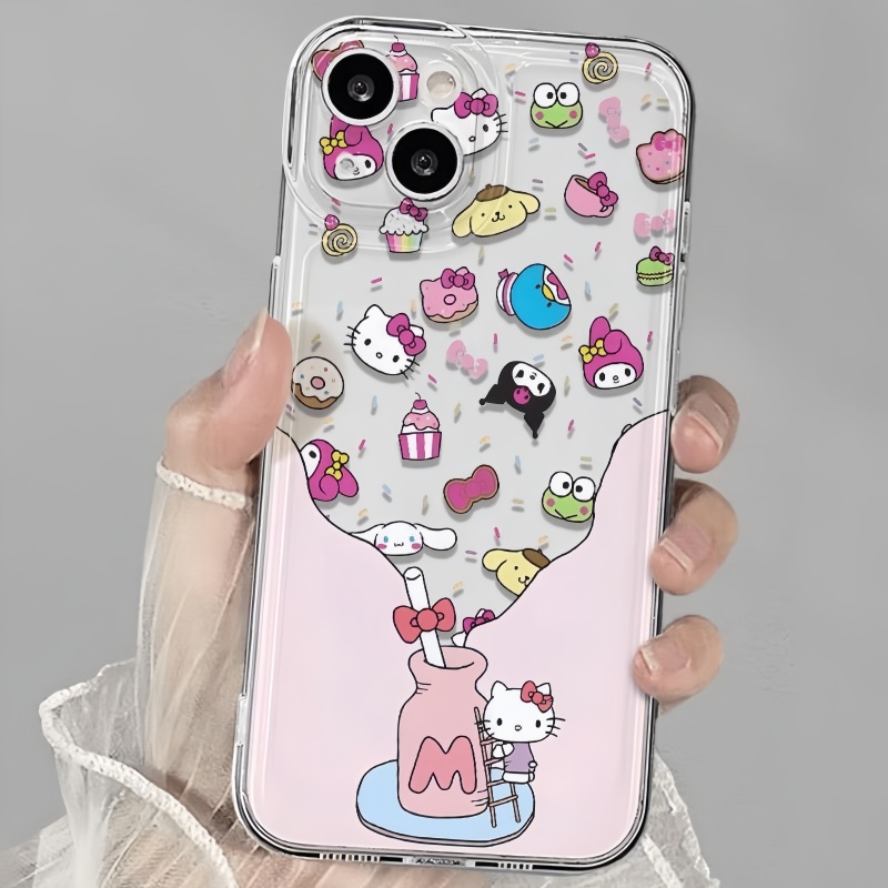 许愿瓶KT猫咪适用苹果女生iPhone17air卡通手机壳16promax可爱15plus全包防摔14pm保护套13mini硅胶软壳12/11