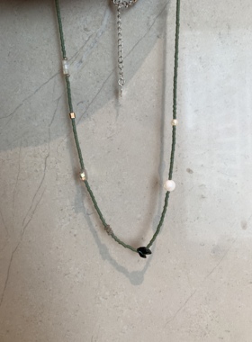 Atelier Koa日本超重工手工玉石串珠项链