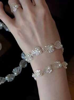 Atelier Koa 日本手工制作复古巴洛克风珍珠手链