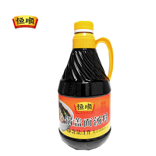 恒顺镇江锅盖面酱油1升特产
