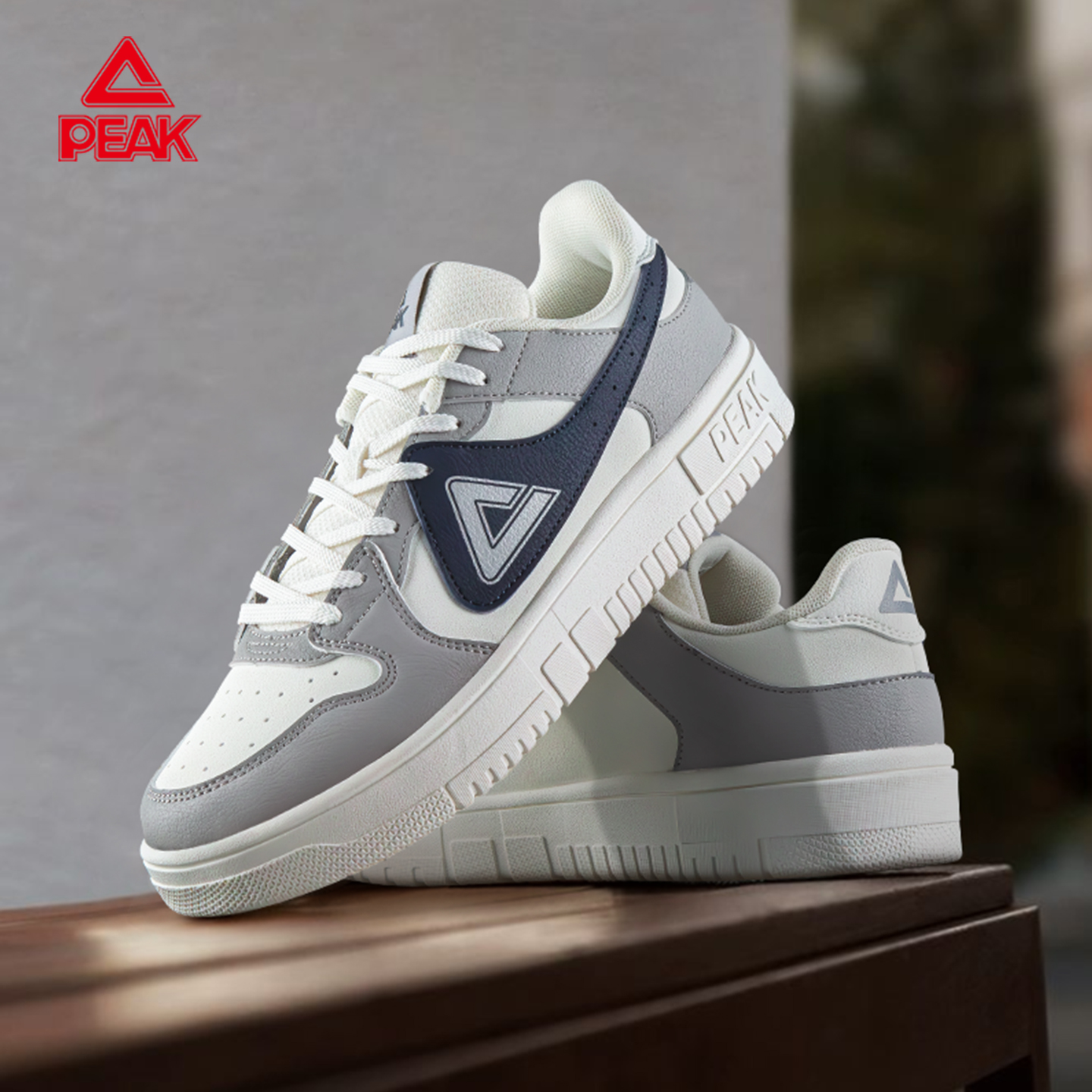 匹克态极板鞋男小白鞋空军一号女