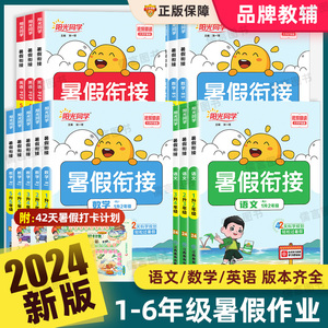 团购优惠】2024阳光同学暑假衔接