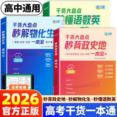 26全新改版高考必备干货大盘点