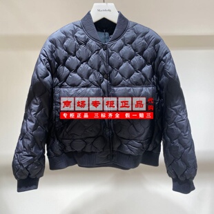 【专柜正品直发】AUM奥姆黑色鹅绒休闲羽绒服外套MAFZ4900Y-2980