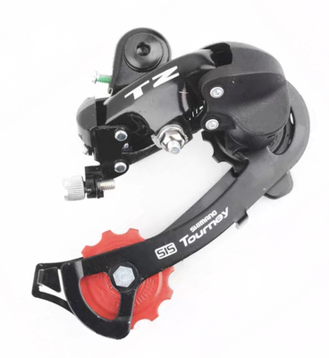 SHIMANO禧玛诺RD-TZ50后拨变速器，6速/7速/8速通用，正品