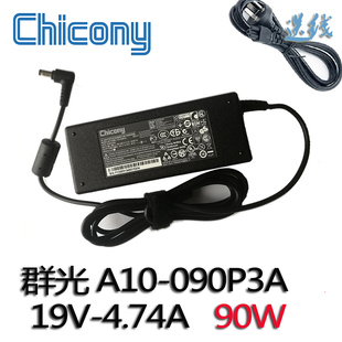 4.74A Chicony A10 群光 090P3A 神舟笔记本充电器电源适配器19V