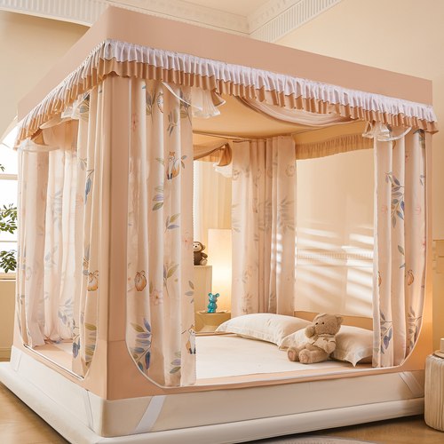 A类防摔一体式遮光家用蚊帐