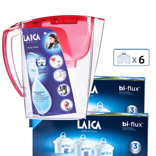 Laica莱卡JA24H 家用滤水壶3.1L 过滤水壶净水器自来水净水壶