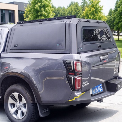 五十铃2021款dmax改装HILUX RANGER金属后盖电泳三开门后盖高盖