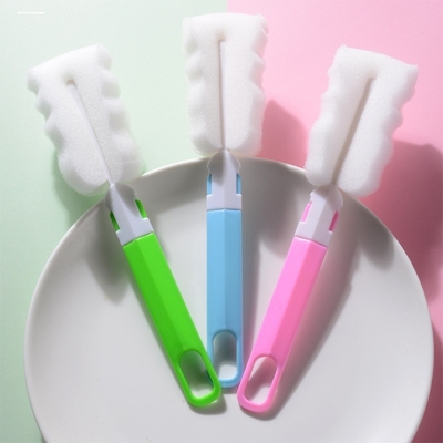 刷奶瓶刷子洗刷涮子海绵清洗清洁便携式洗替换头新生婴儿专用杯刷