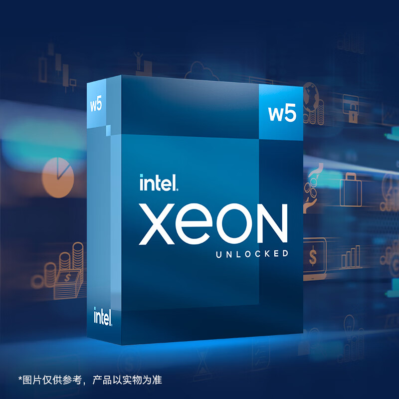 intel/英特尔至强W处理器W5-3435X/W7-3465X/W9-3495X中文盒装CPU