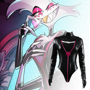 地狱客栈cos服安吉尔同款cos 紧身皮衣宽松常服二次元cosplay服装