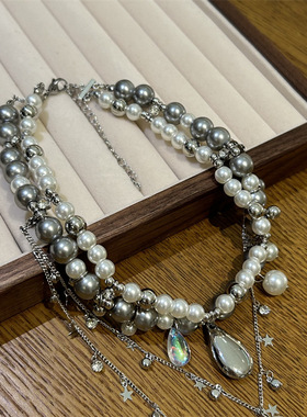 重工多层choker时尚新潮个性小众