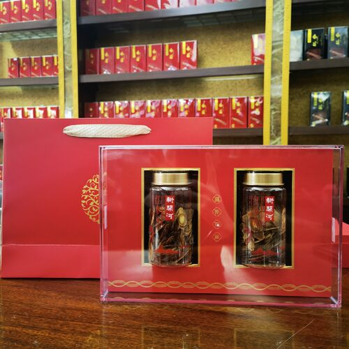 新开河红参片礼盒100g/瓶*2瓶