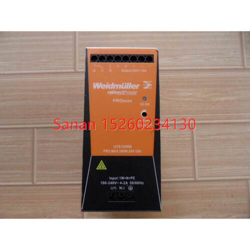 议价魏德米勒Weidmuller PRO MAX 240W 24V 10A 1478130000 开关