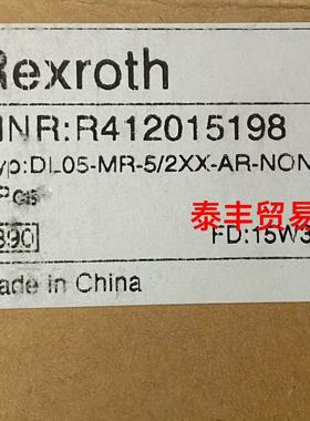 议价R412015198 Rexroth 力士乐