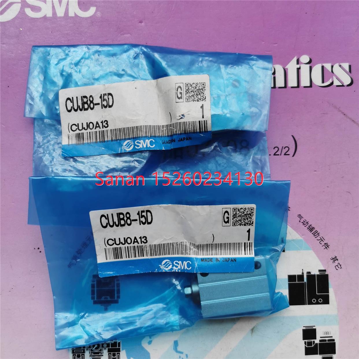 议价SMC微型气缸CUJB8-15D/6D/10D/15/DM