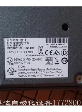 议价NICRIO-9067? CRIO-9118控制器