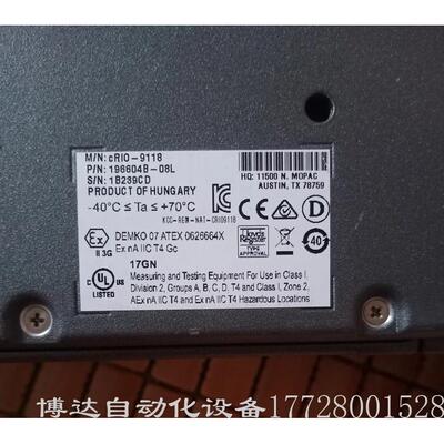 议价NICRIO-9067? CRIO-9118控制器