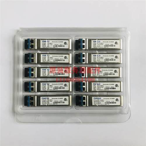 议价Finisar FTLX1471D3BCL 万兆10G单模双芯光模块1310 万兆模块